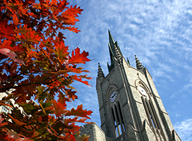 Fall leaves Westminster college