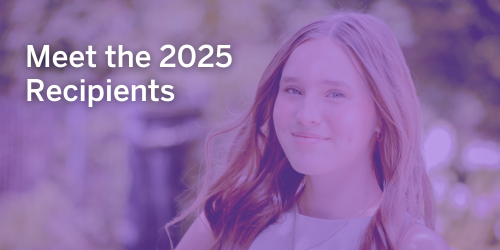 Meet the 2025 recipients